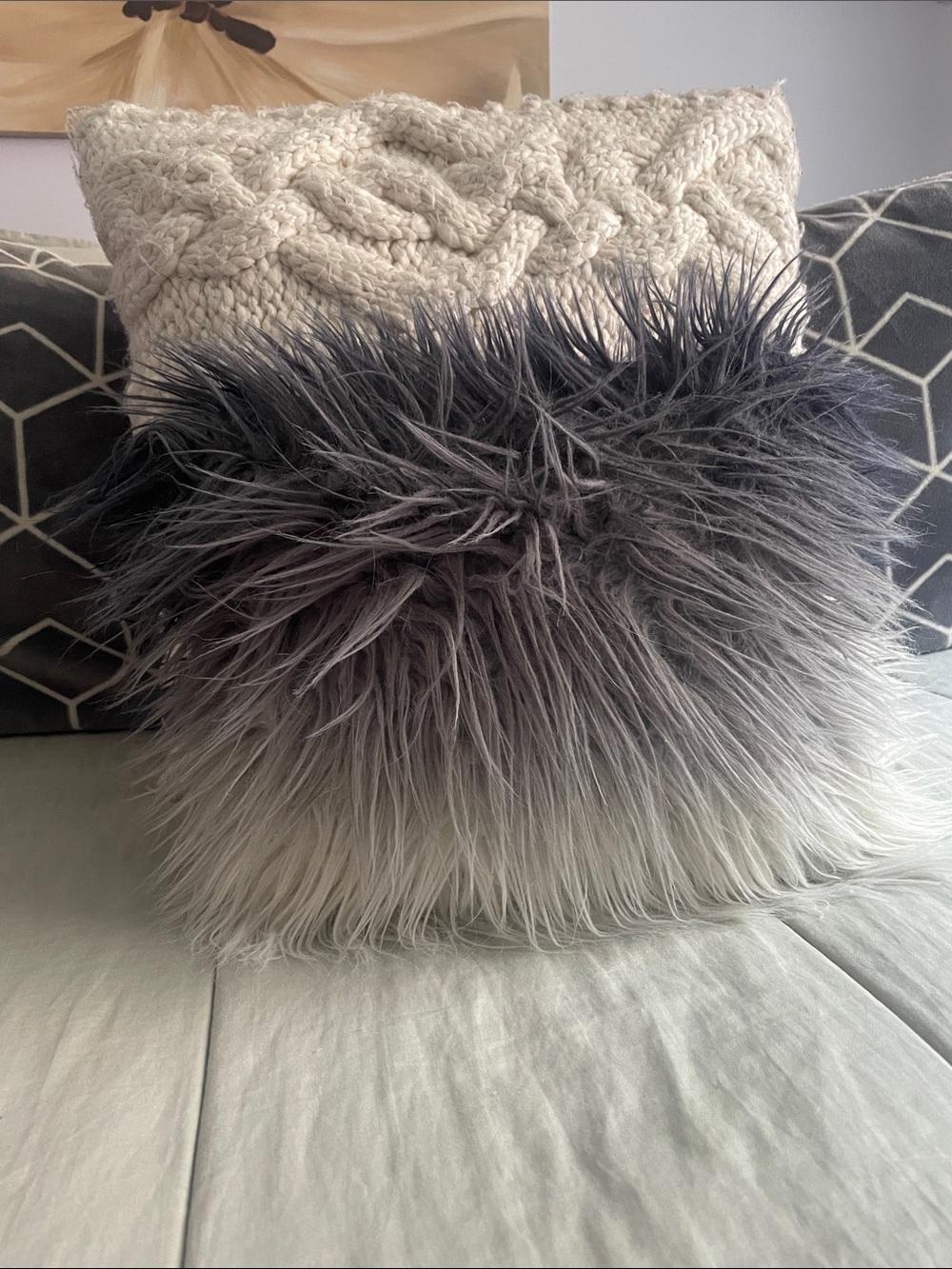 Faux Fur Pillow